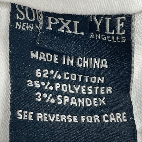 NWT Women’s Sound Style PXL 16-18 White Slimming Capri’s - Picture 11 of 14